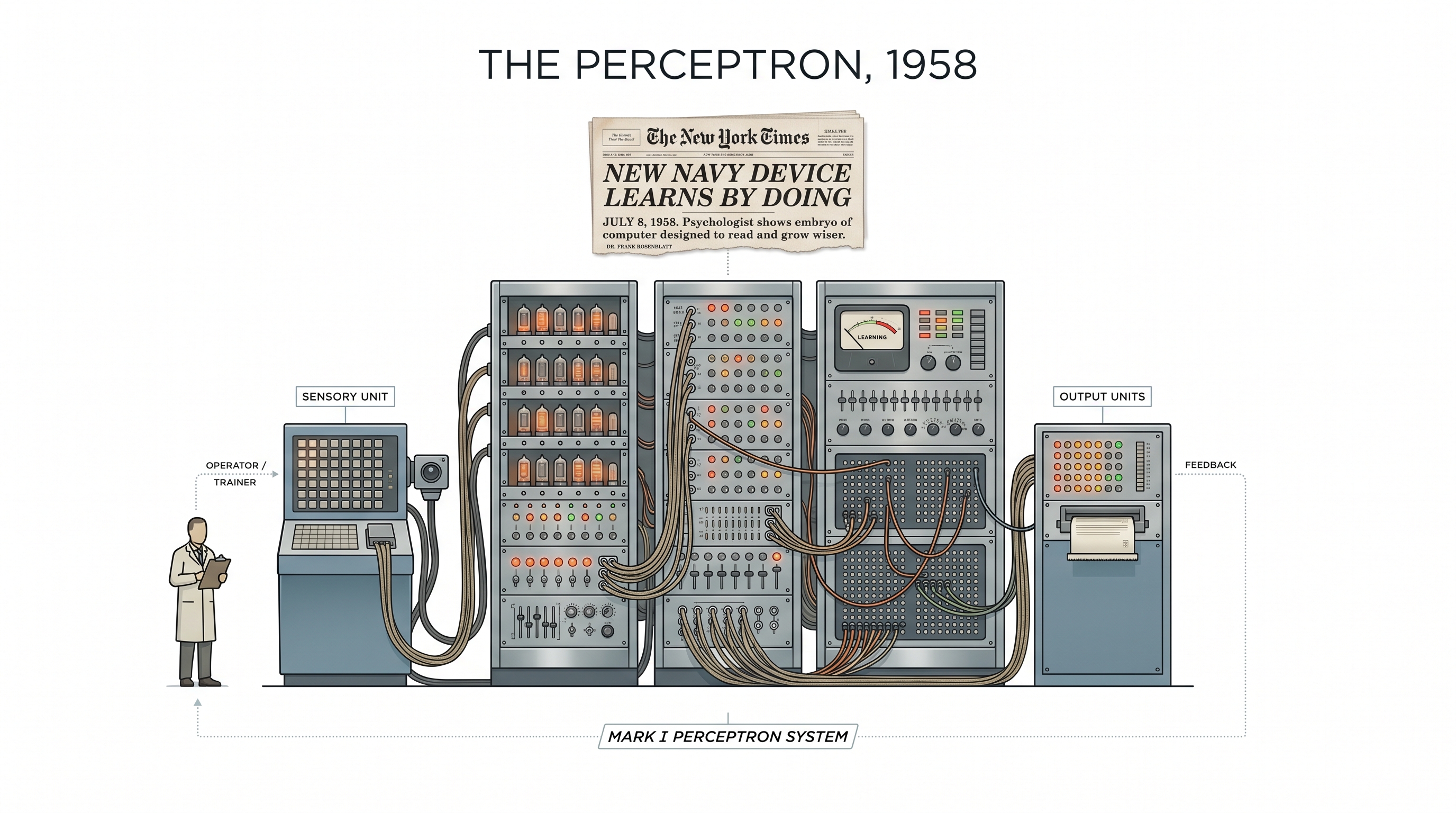 The Perceptron, 1958